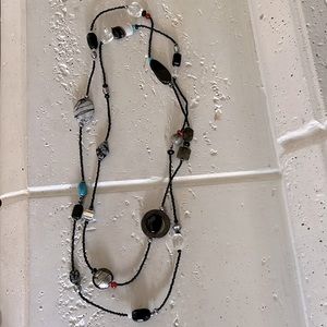 Silpada Sterling Silver, Turquoise, Agate, Pearl Necklace